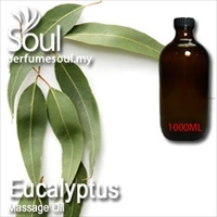 Massage Oil Eucalyptus - 1000ml - Click Image to Close