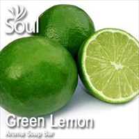 Aroma Soap Bar Green Lemon - 1kg - Click Image to Close