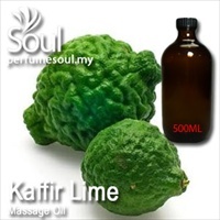 Massage Oil Kaffir Lime - 500ml - Click Image to Close