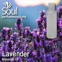 Massage Oil Lavender - 200ml - Click Image to Close