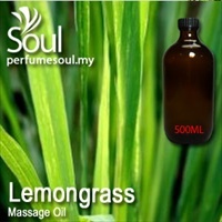 Massage Oil Lemongrass - 500ml - Click Image to Close