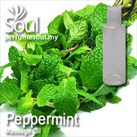 Massage Oil Peppermint - 200ml - Click Image to Close