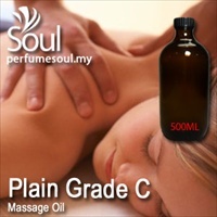Massage Oil Plain Grade C - 500ml - Click Image to Close