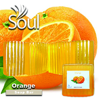 Aroma Soap Bar Orange - 1kg - Click Image to Close